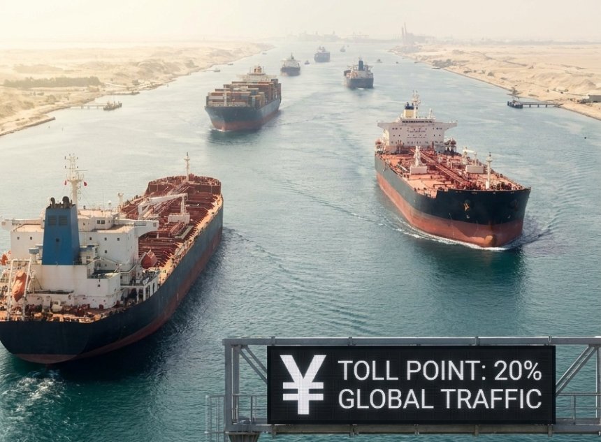 What Happens to the Petrodollar If the Toll on 20% of World Oil Traffic Is Billed in Yuan?